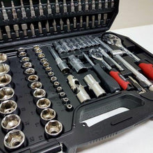 Încarcă imaginea în vizualizatorul Galerie, Trusa chei BOXER 108 piese, negru, Chrome Vanadium