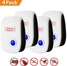 Încarcă imaginea în vizualizatorul Galerie, Set 4 x Dispozitiv antidaunatori Pest Reject Repeller Ultrasonic