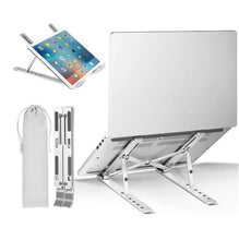 Încarcă imaginea în vizualizatorul Galerie, Suport laptop pliabil din aluminiu