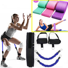 Încarcă imaginea în vizualizatorul Galerie, Kit: Set benzi fitness + Set 3 corzi elastice pentru fitness