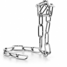 Încarcă imaginea în vizualizatorul Galerie, Suport lant metalic pentru sticle