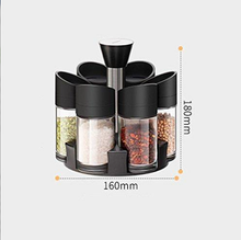 Încarcă imaginea în vizualizatorul Galerie, Suport rotativ cu 6 recipiente pentru condimente - 69 lei