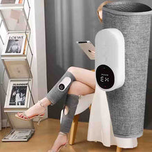 Încarcă imaginea în vizualizatorul Galerie, Aparat de Masaj - Incalzire si Compresie - pentru Picioare si Gambe, 3 Moduri, 1800 mAh
