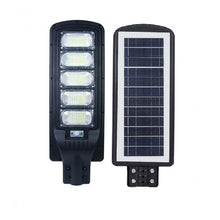 Încarcă imaginea în vizualizatorul Galerie, NOU - Lampa Solara Cu Stalp Metalic, Iluminare Puternica, 250W, Control Din Telecomanda
