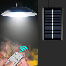 Încarcă imaginea în vizualizatorul Galerie, NOU - Lampa solara suspendata, cu panou incarcare solara si telecomanda de control
