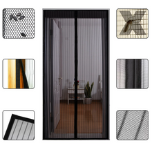 Încarcă imaginea în vizualizatorul Galerie, NOU - 1+1 GRATIS - Plasa Pentru Usa, Impotriva Insectelor, Cu Magnet, Dimensiune 210 x 100 cm
