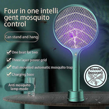 Încarcă imaginea în vizualizatorul Galerie, NOU - Capcana Electrica Pentru Insecte, 5V, Incarcare USB, Suport Pentru Picior Inclus In Pachet
