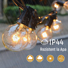 Încarcă imaginea în vizualizatorul Galerie, NOU - Ghirlanda Luminoasa, Cu Incarcare Solara, 10 Becuri LED, Lumina Alb Cald, 8 Moduri De Iluminare, Control Prin Telecomanda, 5 m Lungime
