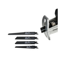 Încarcă imaginea în vizualizatorul Galerie, NOU - Fierastrau Tip Sabie ExpertGarden®, Pe Acumulatori 24V, 3000 RPM, 4 Lame, Geanta De Plastic Inclusa
