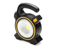 Încarcă imaginea în vizualizatorul Galerie, NOU - Lanterna Pentru Camping, LED 10W, Incarcare solara, USB Power Bank, Negru
