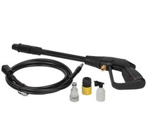 Încarcă imaginea în vizualizatorul Galerie, NOU - Dispozitiv Electric De Spalat Cu Presiune, Putere Motor 1400W, 6 l/min, 105 Bari, Conectare La Priza, Accesorii Incluse
