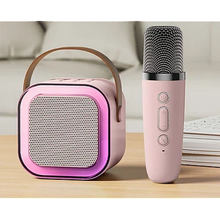 Încarcă imaginea în vizualizatorul Galerie, Set boxa portabila si microfon Karaoke
