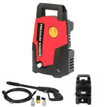Încarcă imaginea în vizualizatorul Galerie, NOU - Dispozitiv Electric De Spalat Cu Presiune, Putere Motor 1400W, 6 l/min, 105 Bari, Conectare La Priza, Accesorii Incluse
