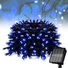Încarcă imaginea în vizualizatorul Galerie, NOU - PROMO 1+1 GRATIS: Instalatie De Craciun, Cu Incarcare Solara, 700 LED-uri Mari, Albastru, 70 m Lungime
