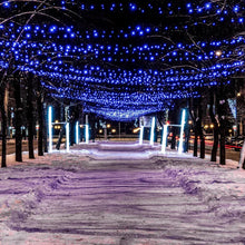 Încarcă imaginea în vizualizatorul Galerie, NOU - PROMO 1+1 GRATIS: Instalatie De Craciun, Cu Incarcare Solara, 700 LED-uri Mari, Albastru, 70 m Lungime
