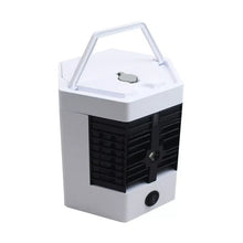 Încarcă imaginea în vizualizatorul Galerie, NOU - Mini Aer-Conditionat Portabil, 2 Moduri De Functionare, Putere 10W, Incarcare USB
