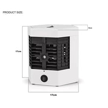 Încarcă imaginea în vizualizatorul Galerie, NOU - Mini Aer-Conditionat Portabil, 2 Moduri De Functionare, Putere 10W, Incarcare USB
