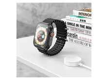 Încarcă imaginea în vizualizatorul Galerie, NOU - Ceas Smartwatch S9 Ultra, Deluxe Edition, Incarcare Wireless, Notificare Apel, Ritm Cardiac, Monitorizare Somn + 2 Bratari Silicon CADOU
