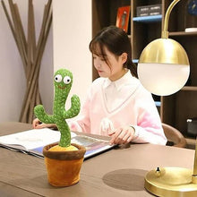 Încarcă imaginea în vizualizatorul Galerie, NOU - Pachet 1+1 CADOU Jucarie interactiva Cactus Vorbitor, Danseaza, Imita, Canta
