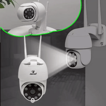 Încarcă imaginea în vizualizatorul Galerie, NOU - LICHIDARE DE STOC: SET 3 X Camera Smart Color Jortan Surveillance3® Wifi, IP Vizualizare Live Prin Aplicatie, Senzor de Miscare + 3 CARDURI CADOU, CW3.3
