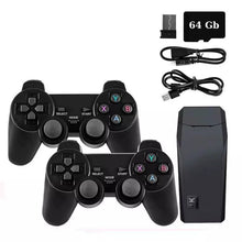 Încarcă imaginea în vizualizatorul Galerie, NOU - Consola jocuri tip stick, cu 10000 de jocuri incorporate, cu 2 controler wireless, iesire HDMI, se poate conecta la TV, Box/PC/Laptop/Proiector, negru
