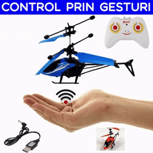 Încarcă imaginea în vizualizatorul Galerie, NOU - Elicopter Cu Control Din Gesturi HandDrone® cu Lumini LED
