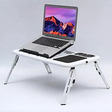 Încarcă imaginea în vizualizatorul Galerie, NOU - Masa laptop E-Table, 2 ventilatoare, USB, mouse pad, 285 x 316 x 36 mm
