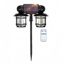 Încarcă imaginea în vizualizatorul Galerie, NOU - Felinar Dublu Cu Incarcare Solara, Super Luminos, 192 LED-uri COB, Cu Senzor de Miscare si Telecomanda, Impermeabil
