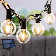 Încarcă imaginea în vizualizatorul Galerie, NOU - Ghirlanda Luminoasa, Cu Incarcare Solara, 10 Becuri LED, Lumina Alb Cald, 8 Moduri De Iluminare, Control Prin Telecomanda, 5 m Lungime
