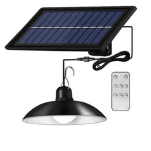 Încarcă imaginea în vizualizatorul Galerie, NOU - Lampa solara suspendata, cu panou incarcare solara si telecomanda de control
