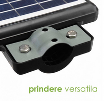 Încarcă imaginea în vizualizatorul Galerie, NOU - Stalp Stradal cu Incarcare Solara, Panou Solar Integrat, Putere Mare 800W + Stalp De Sustinere Cadou
