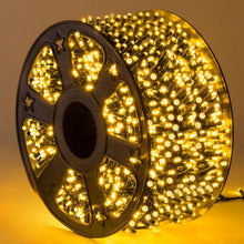 Încarcă imaginea în vizualizatorul Galerie, NOU - Instalatie De Craciun, Tip Rola, Cu 500 LED-uri Mari, Interior sau Exterior, Rezistenta La Vreme Rea, 50 m, Alb Cald

