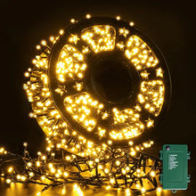 Încarcă imaginea în vizualizatorul Galerie, NOU - Instalatie De Craciun, Tip Rola, Cu 200 LED-uri Mari, Interior sau Exterior, Rezistenta La Vreme Rea, 20 m, Alb Cald
