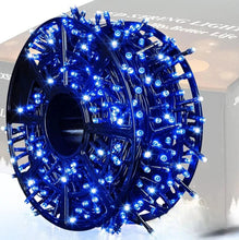 Încarcă imaginea în vizualizatorul Galerie, NOU - 1+1 GRATIS: Instalatie De Craciun, Tip Rola, Cu 1000 LED-uri Mari, Interior sau Exterior, Rezistenta La Vreme Rea, 100 m,Albastru

