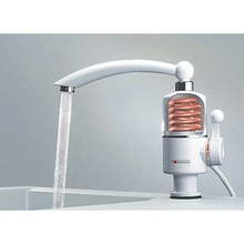 Încarcă imaginea în vizualizatorul Galerie, NOU - Robinet Electric pentru Incalzirea Apei Instant, 3000W, Apa fierbinte 30° - 60° C, Durata de incalzire a apei 3 - 5 sec, Functie de reglare a temperaturii, Alb
