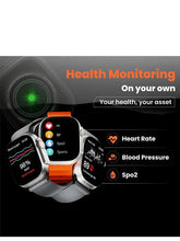 Încarcă imaginea în vizualizatorul Galerie, NOU - Smartwatch Ultra II cu Incarcator Wireless, Notificari Apel si Retele Sociale + Monitorizare Sanatate
