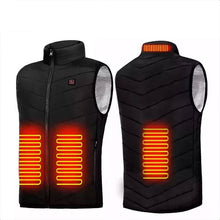 Încarcă imaginea în vizualizatorul Galerie, NOU - Vestă cu Incălzire Heating Vest Cu 4 Elemente de Incălzire, 3 Trepte de Temperatura
