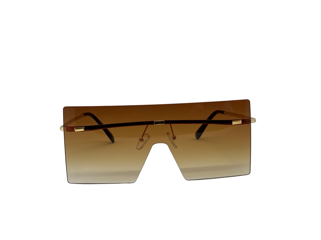 Ochelari de soare unisex, aluminiu, fumuriu, MS1083