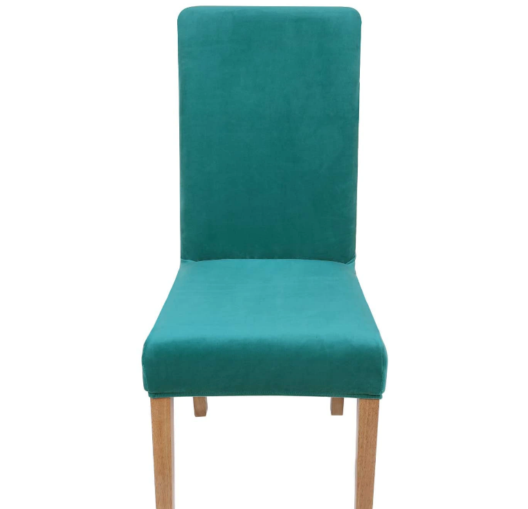 NOU: Husa de scaun, material sintetic, culoare VERDE-TURCOAZ
