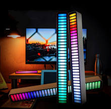 Încarcă imaginea în vizualizatorul Galerie, - Dispozitiv muzical de luminare cu afisaj LED Alphaone RGB
