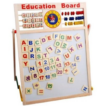 Încarcă imaginea în vizualizatorul Galerie, NOU:Tabla educativa multifunctionala pentru copii 40 x 40 cm
