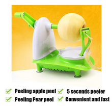 Încarcă imaginea în vizualizatorul Galerie, NOU: Apple Peeler, multifuncțională de fructe Peeler Rapid Manual Set Apple Pear Peeler cinci
