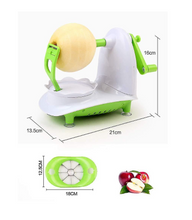 Încarcă imaginea în vizualizatorul Galerie, NOU: Apple Peeler, multifuncțională de fructe Peeler Rapid Manual Set Apple Pear Peeler cinci
