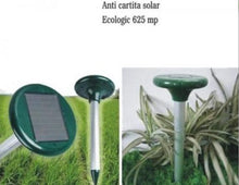 Încarcă imaginea în vizualizatorul Galerie, SET 2 X Dispozitiv - alarma sonica pentru alungat cartite cu alimentare solara
