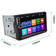 Încarcă imaginea în vizualizatorul Galerie, NOU: Pachet promo: Navigatie MirrorLink, Mp5 Player 2Din + Rama universala adaptoare 2DIN, suporti prindere metalici, pentru DVD, navigatii, MP5 playere auto 19x11.5 cm
